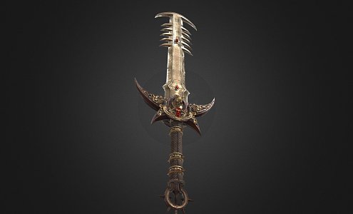 Ritual Sword 3d model