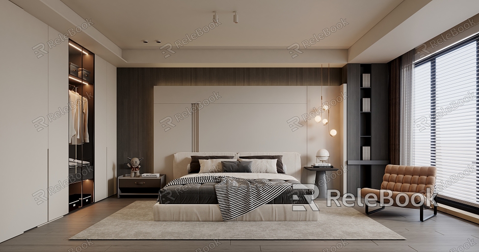 Minimalist Bedroom model