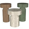 Modern side table coffee table corner table 3d model