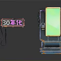 Modern game machine large game machine coin-operated game machine arcade 3d model