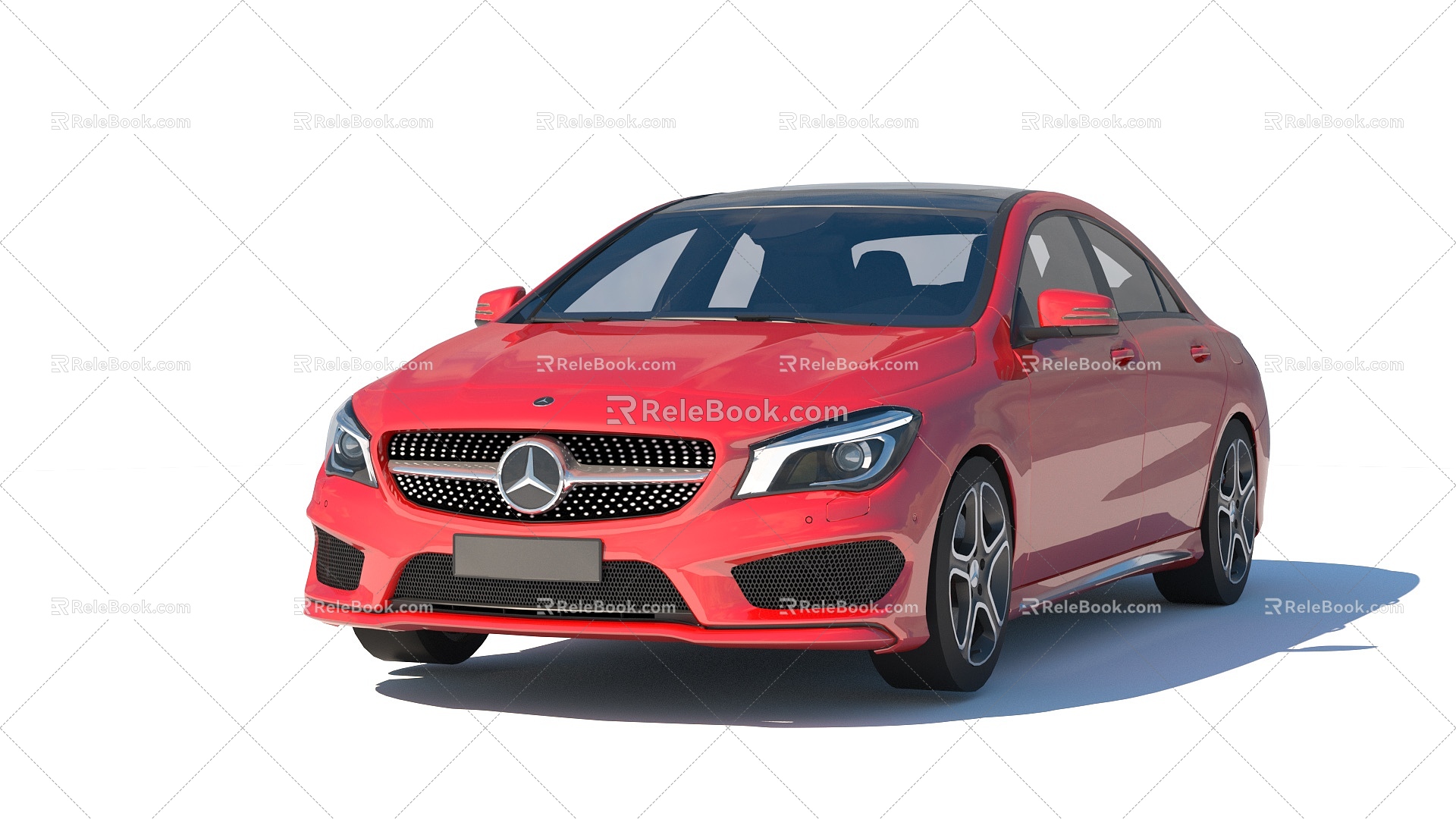 Mercedes-Benz CLA 2014 MercedesBenz has few simple mold surfaces model