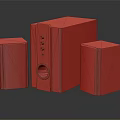 Edifier Speaker System With Subwoofer Satellite Speakers And Colorful Stickers