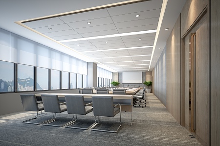 Modern Meeting Room Office Meeting Room 3d model