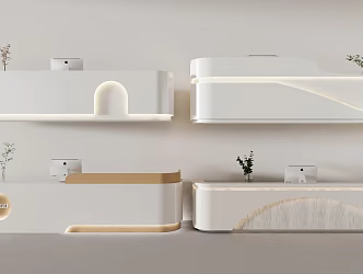 Modern Simple Front Desk Reception Desk Cashier Beauty Nail Art Institute Front Desk Modern Company Hall Front Desk Company Front Desk Reception Desk Reception Desk Reception Desk Reception Desk Reception Desk Reception Desk 3d model