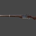 Weapon rifle prototype 3d model