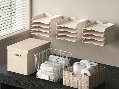 Modern Storage Basket Storage Rack model