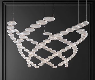 Modern Chandelier Decorative Chandelier 3d model