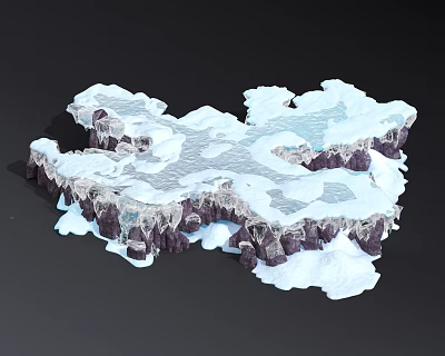 Modern Stone 3d model Modern Stone 3d model