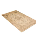 Elegant Square Rug With Intricate Central Medallion And Classic Border Patterns 3d model