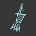 Outdoor Wooden Kids Climbing Frame With Ladder And Net Structure