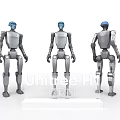 Industrial Equipment Robots Unitree H1 Three Units Multiple Angles BEM Label Functional Design