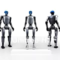 Industrial Equipment Robots Unitree H1 Three Units Multiple Angles BEM Label Functional Design