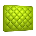 Background wall backrest soft bag diamond grid 3d model