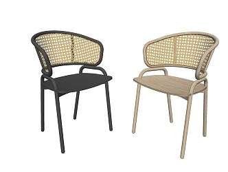 Modern single chair 3d model