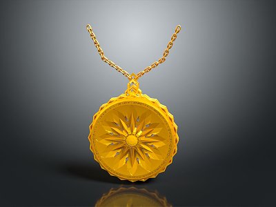 Pendant pendant gemstone pendant diamond pendant 3d model