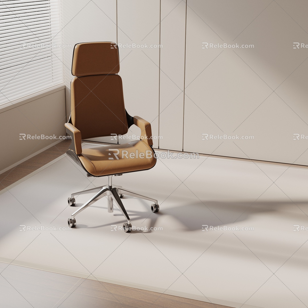 Modern office chair 3d model