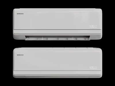 modern air conditioner wall-mounted air conditioner indoor air conditioner 3d model