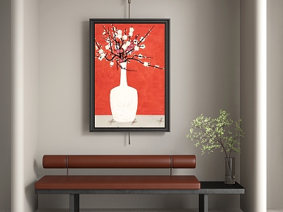 Abstract Hanging Paintings model