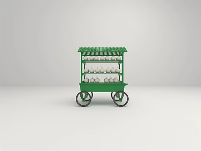 Modern Vans 3d model