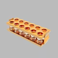 Golden Instrument Microphones and Art Supplies with Storage Case Palette Trays and Tools