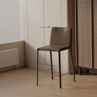 Modern Bar Chair 3d model