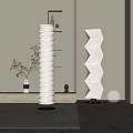 Modern floor lamp 3d model