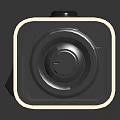 modern speaker audio wireless speaker wireless bluetooth speaker 3d model