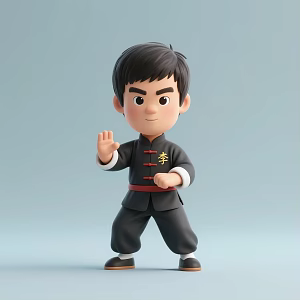 Bruce Lee 3d model