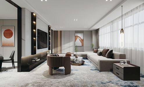 Modern Suite Grand Suite 3d model