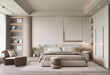 Modern Bedroom 3d model