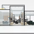 Elegant STENDERS Shopping Mall Store With Minimalist Glass Frame And Spacious Comfortable Product Display Space