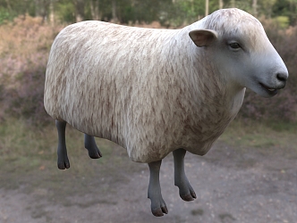 Modern Elio Generation Sheep Animal Creatures 3d model