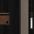 Modern Metal Wall Sconce With Sleek Design For Home Interior Decorative Lighting