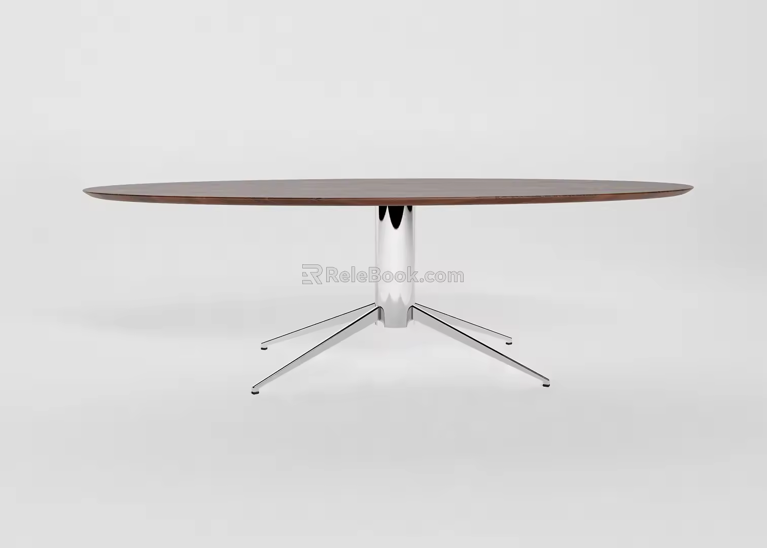 Oval Dining Table Modern Dining Table 3d model