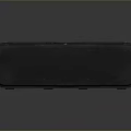 Black Rectangular Storage Container With Secure Lid For Organizing Daily Supplies