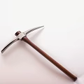 Industrial Equipment Pickaxe With Metal Head And Wooden Handle For Mining