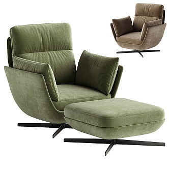 modern armchair 3d model