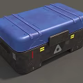 Toolbox booty box medicine box science fiction toolbox tool box plastic box weapon box ammunition box arms box luggage toolbox simple mold 3d model