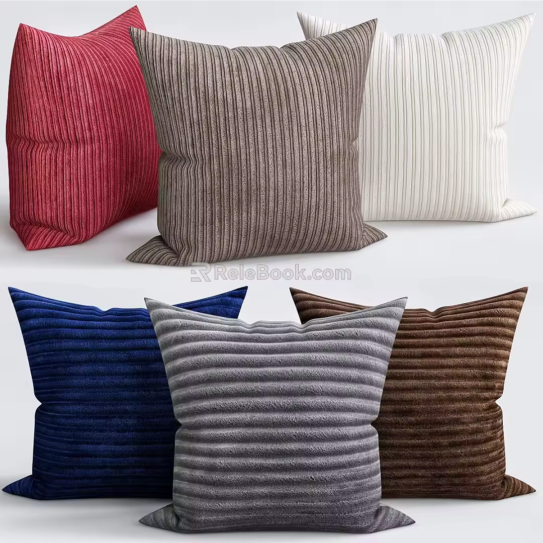 Sofa Pillow Square Pillow 3d model