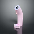 Pink Electric Instant Water Dispenser With Digital Display And Modern Design