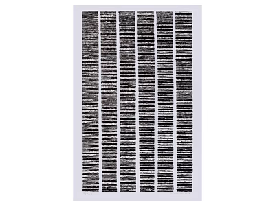 Multiple Columns Text Document With Printed Content On White Background 3d model