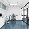 Modern Laboratory 3d model