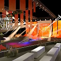 International Fashion Show Runway With Modern Lighting And Elegant Stage Decor