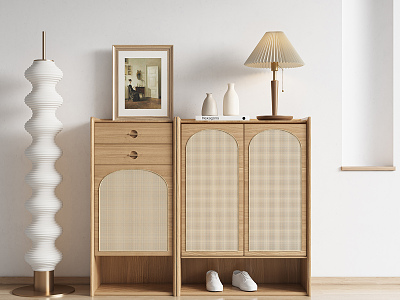 Nordic Shoe Cabinet model