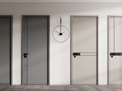 Modern swing door model