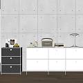 Bookcase Locker 3d model