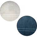 Modern Round Rugs With Striped Patterns And Various Color Options For Home Decor