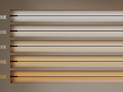 DOK Window Blinds With Different Horizontal Color Options For Home Decor 3d model