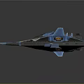 Modern fighter sci-fighter next-generation fighter sci-fighter 3d model