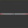 Modern Red And White Electric Train With Streamlined Design And Multiple Carriages